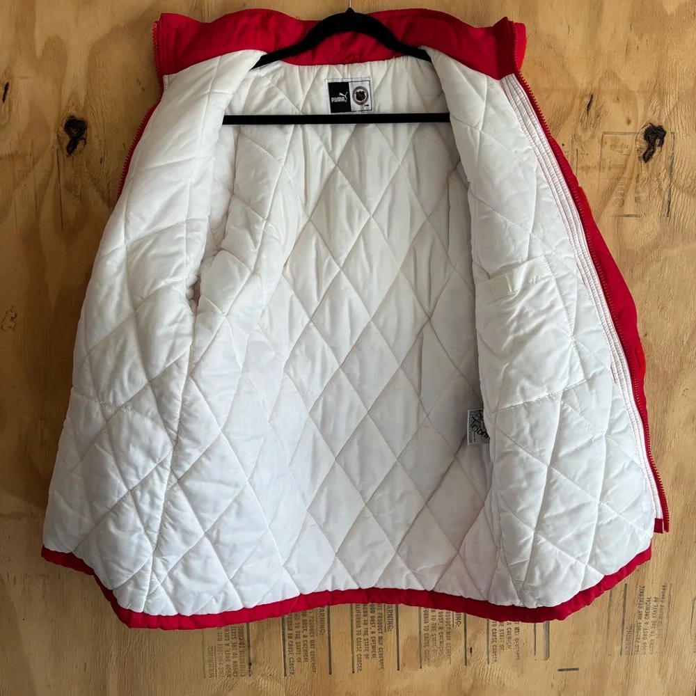 Puma NHL Detroit Red Wings Winter Jacket Coat Sz M - Picture 10 of 12
